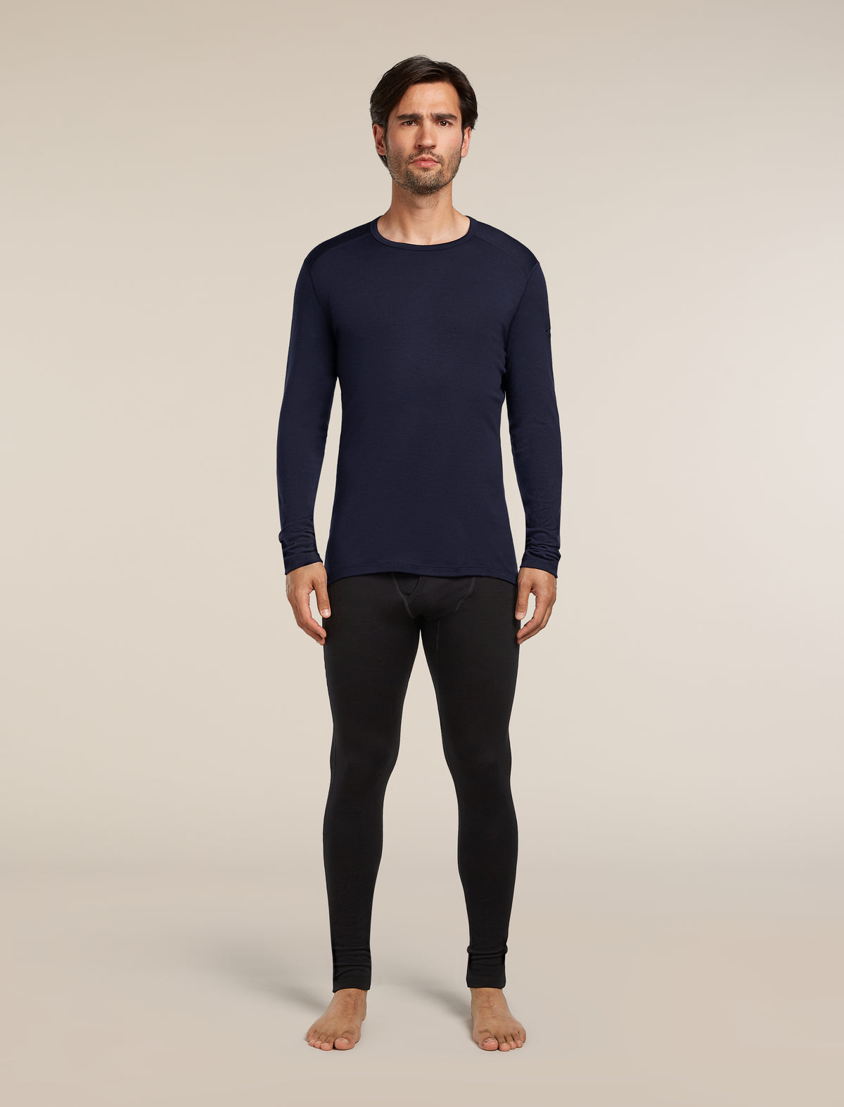 Legging isotherme avec braguette 260 Tech en mérinos Homme Black - 3
