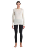 Women's Merino 200 Oasis Long Sleeve Crewe Thermal Top Undyed - 3