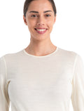 Women's Merino 200 Oasis Long Sleeve Crewe Thermal Top Undyed - 4