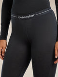Women's Merino 200 Oasis 3/4 Thermal Leggings Black - 9