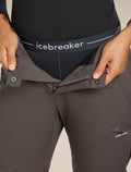 Women's Merino 200 Oasis 3/4 Thermal Leggings Black - 5