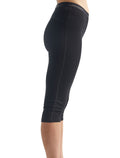 Women's Merino 200 Oasis 3/4 Thermal Leggings Black - 8