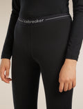 Women's Merino 200 Oasis Thermal Leggings Black - 7