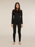 Women's Merino 200 Oasis Thermal Leggings Black - 3