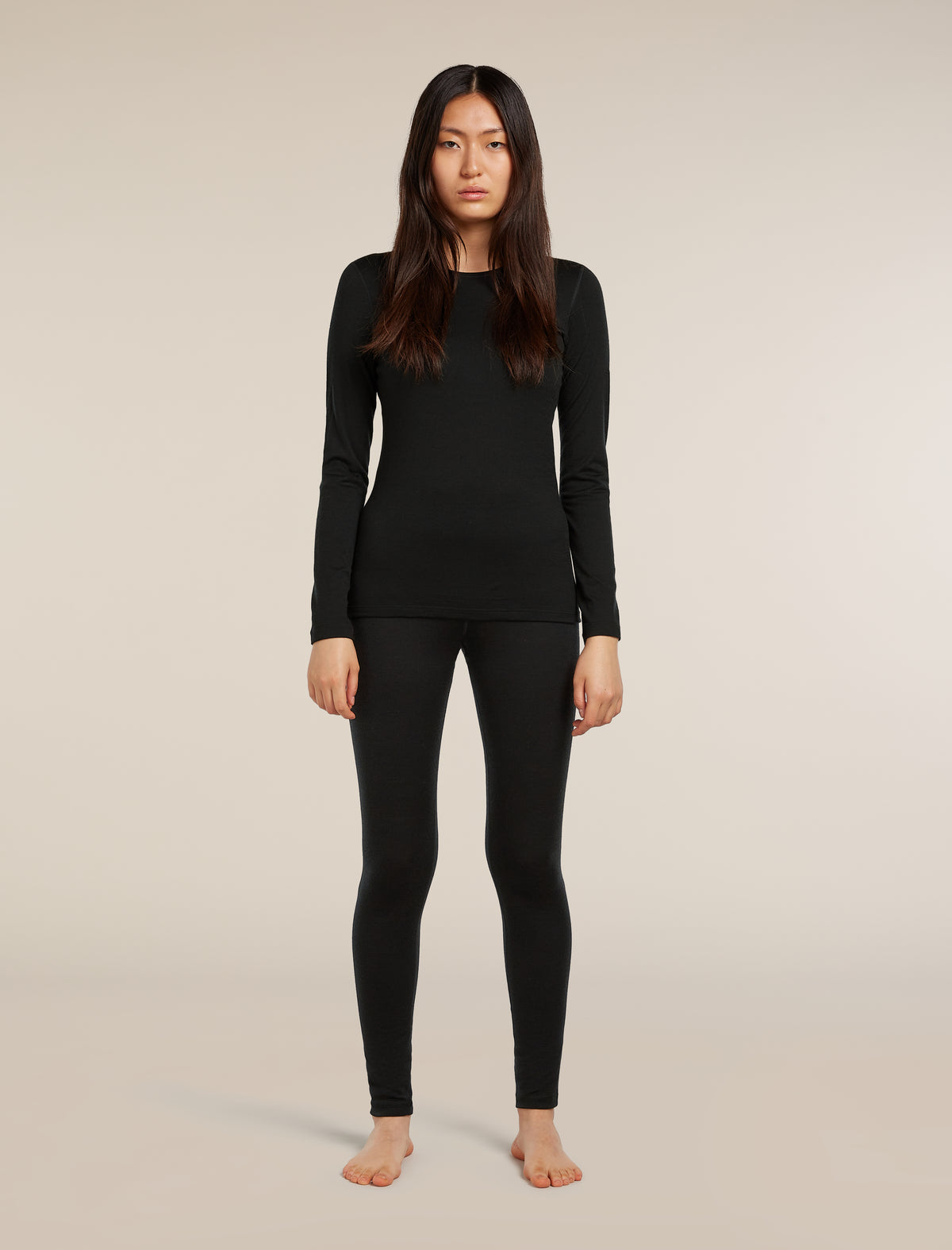 Women's Merino 200 Oasis Thermal Leggings Black - 3
