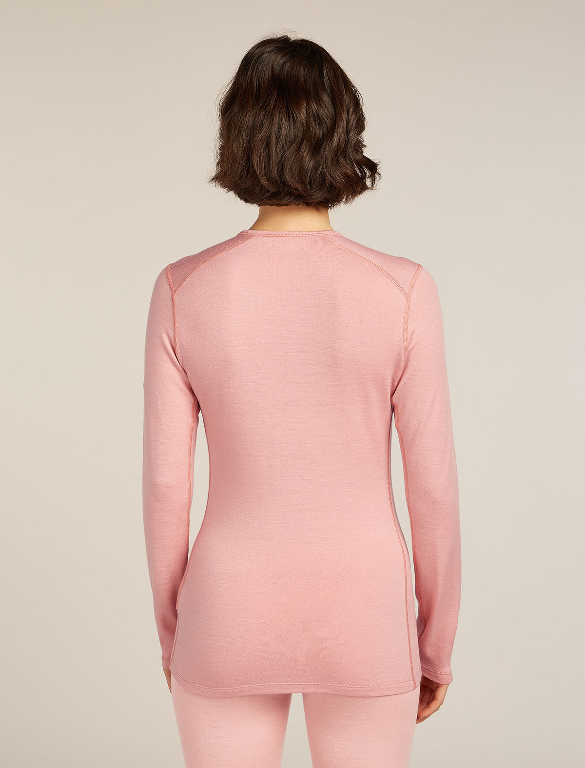 Women's Merino 260 Tech Long Sleeve Crewe Thermal Top Blush - 2