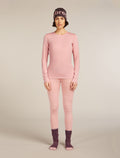 Women's Merino 260 Tech Long Sleeve Crewe Thermal Top Blush - 6