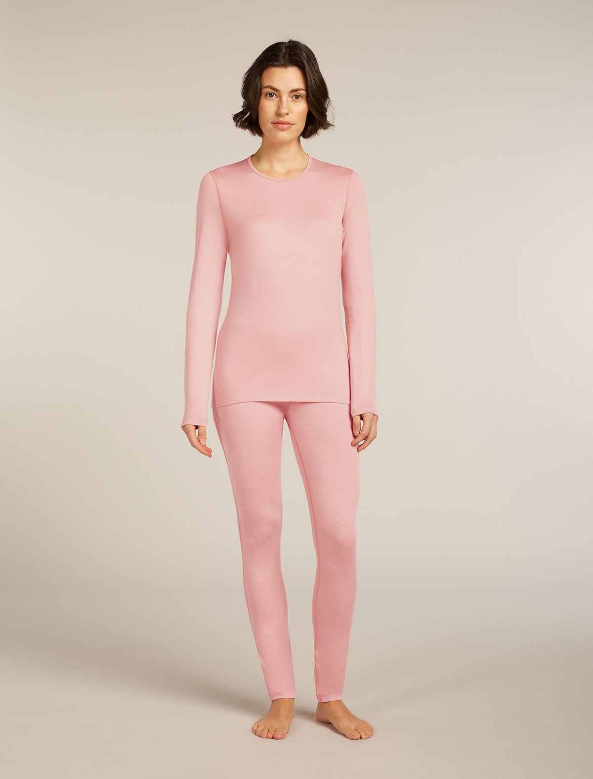 Women's Merino 260 Tech Thermal Leggings Blush - 3