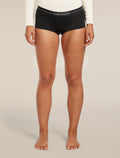 Women's Merino 200 Oasis Thermal Shorts Black - 1