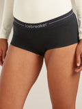 Women's Merino 200 Oasis Thermal Shorts Black - 8
