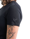 Women's Merino 175 Everyday Short Sleeve Crewe Thermal Top Black - 7