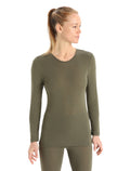Women's Merino 175 Everyday Long Sleeve Crewe Thermal Top Loden - 1