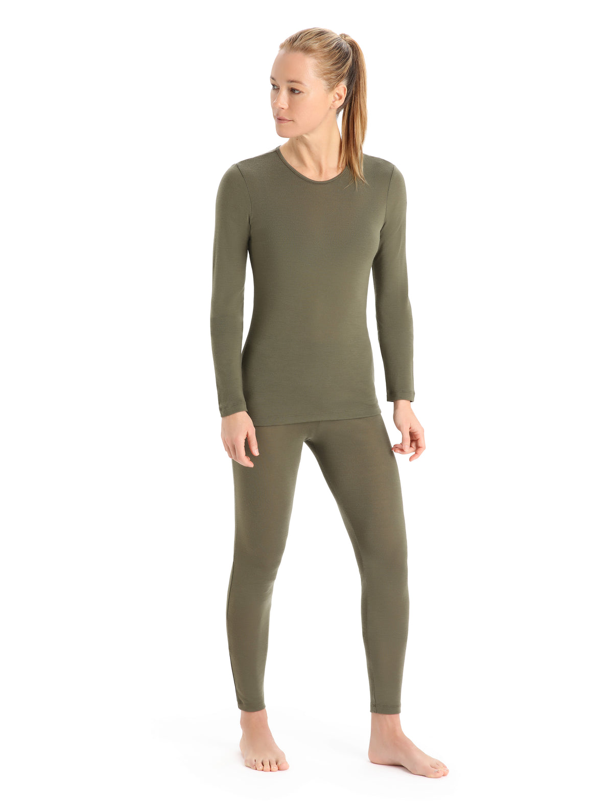 Women's Merino 175 Everyday Long Sleeve Crewe Thermal Top Loden - 3