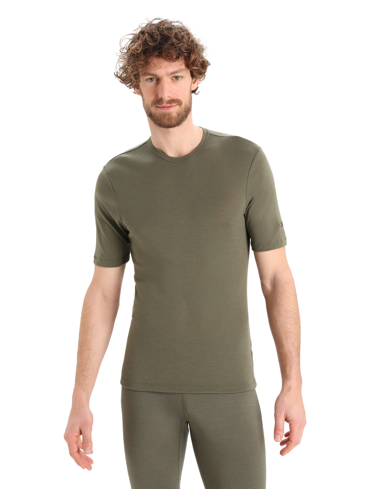 Men's Merino 175 Everyday Short Sleeve Crewe Thermal Top Loden - 1