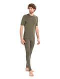 Men's Merino 175 Everyday Short Sleeve Crewe Thermal Top Loden - 3