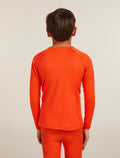 Kids’ Merino 200 Oasis Long Sleeve Crewe Thermal Top Fervid - 2