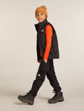 Kids’ Merino 200 Oasis Long Sleeve Crewe Thermal Top Fervid - 4