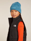 Kids’ Merino 200 Oasis Long Sleeve Crewe Thermal Top Fervid - 6