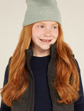 Kids’ Merino 200 Oasis Long Sleeve Crewe Thermal Top Midnight Navy - 11