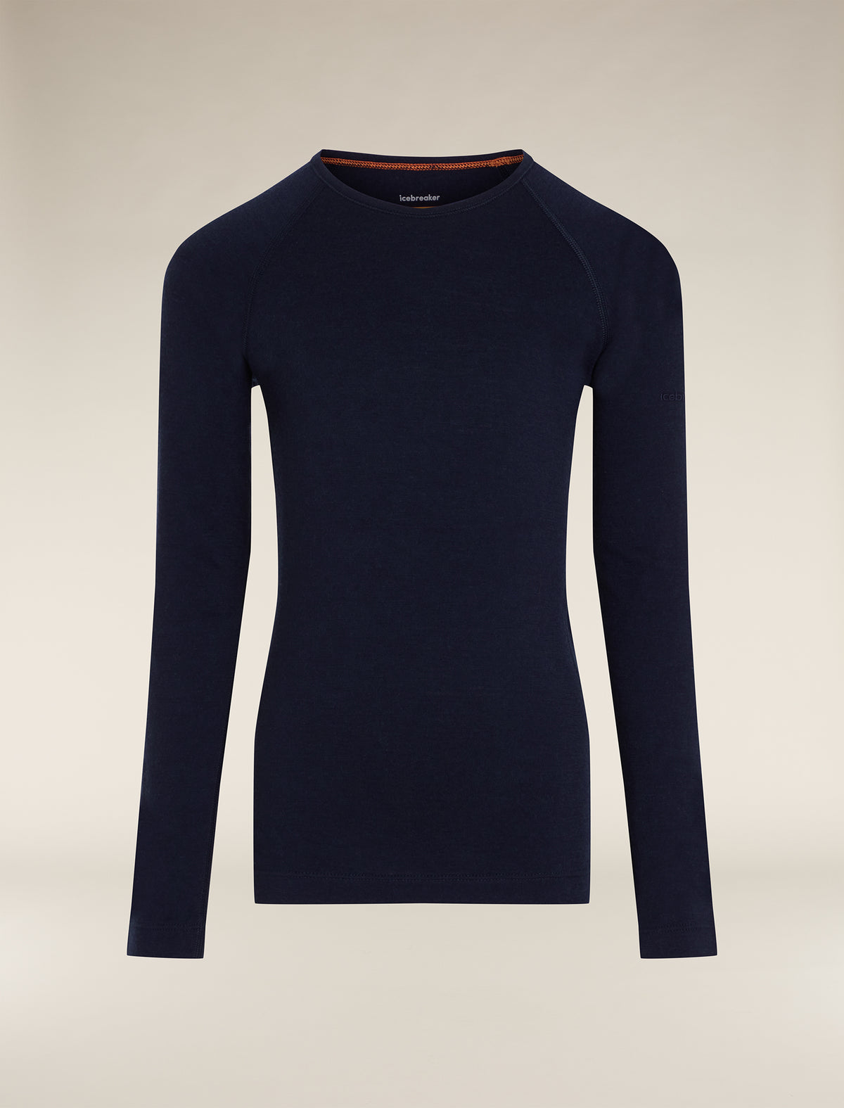 Kids’ Merino 200 Oasis Long Sleeve Crewe Thermal Top Midnight Navy - 15