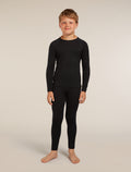 Kids’ Merino 200 Oasis Thermal Leggings Black - 5