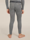 Kids’ Merino 200 Oasis Thermal Leggings Gritstone Heather - 4
