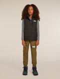 Kids’ Merino 200 Oasis Thermal Leggings Gritstone Heather - 7