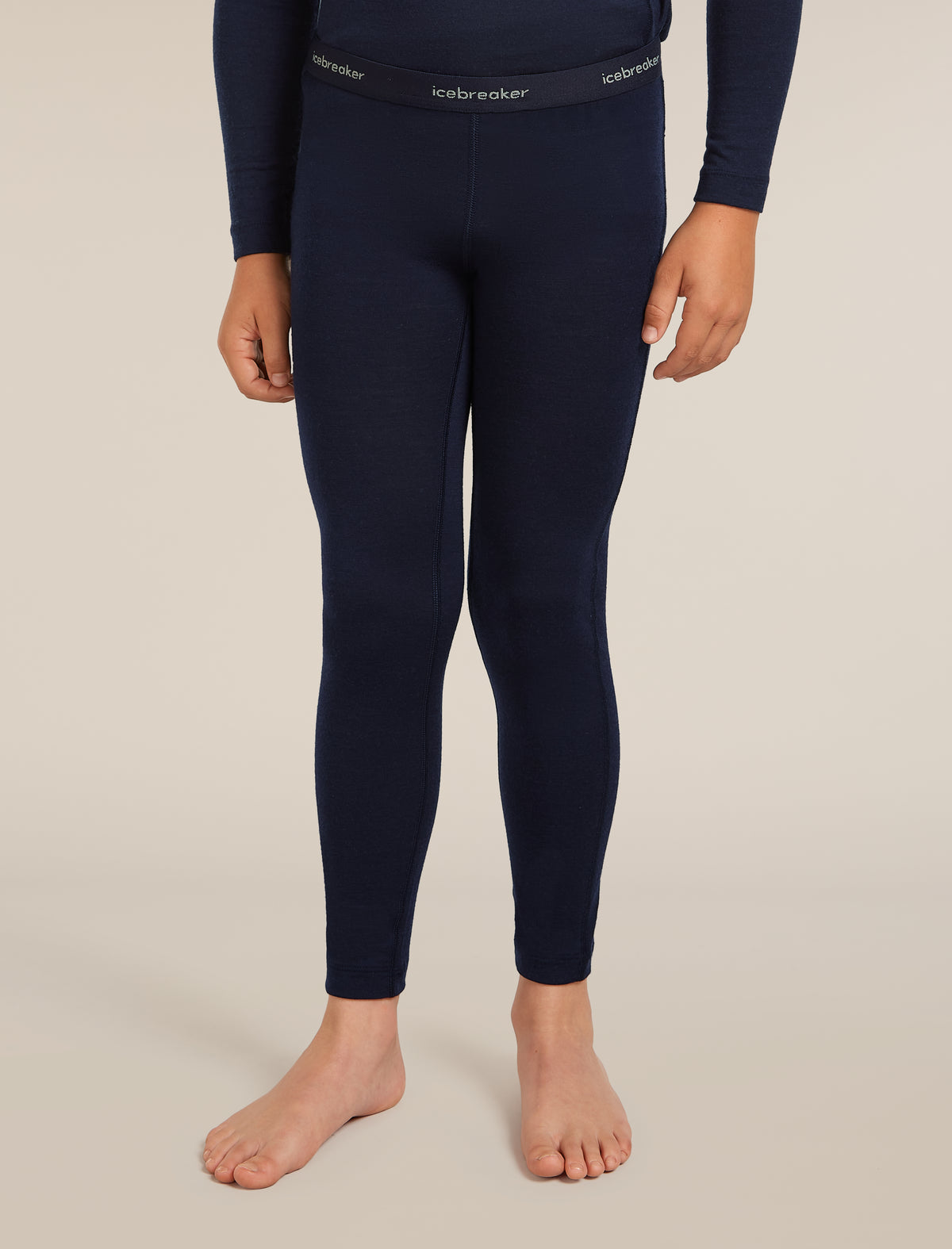 Kids’ Merino 200 Oasis Thermal Leggings Midnight Navy - 1