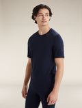 Haut col rond isotherme Oasis Short Sleeve Crewe 200 en mérinos Men's Midnight Navy - 5