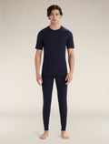 Haut col rond isotherme Oasis Short Sleeve Crewe 200 en mérinos Men's Midnight Navy - 7