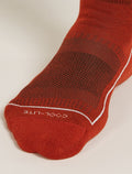 Men's Merino Blend Hike Cool-Lite™ 3Q Crew Socks Molten/Snow - 3
