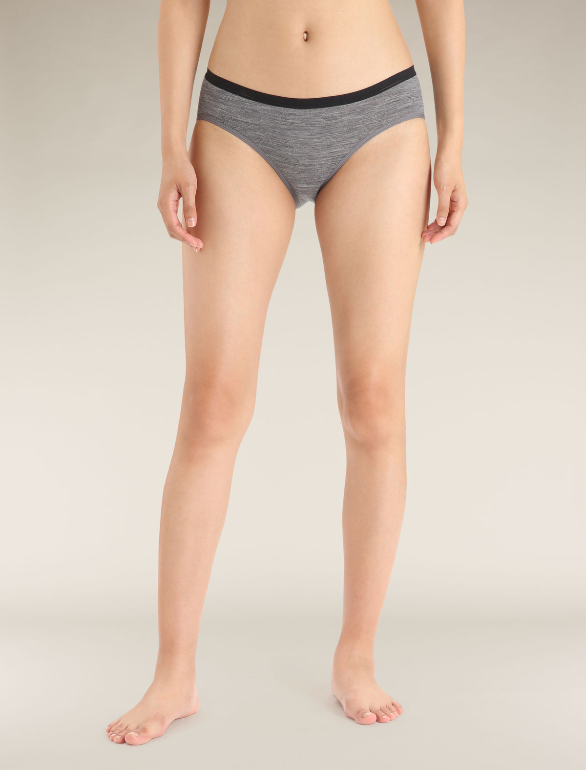 Women's Merino 150 Siren Hipkini Gritstone Heather - 1
