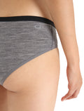 Women's Merino 150 Siren Hipkini Gritstone Heather - 4