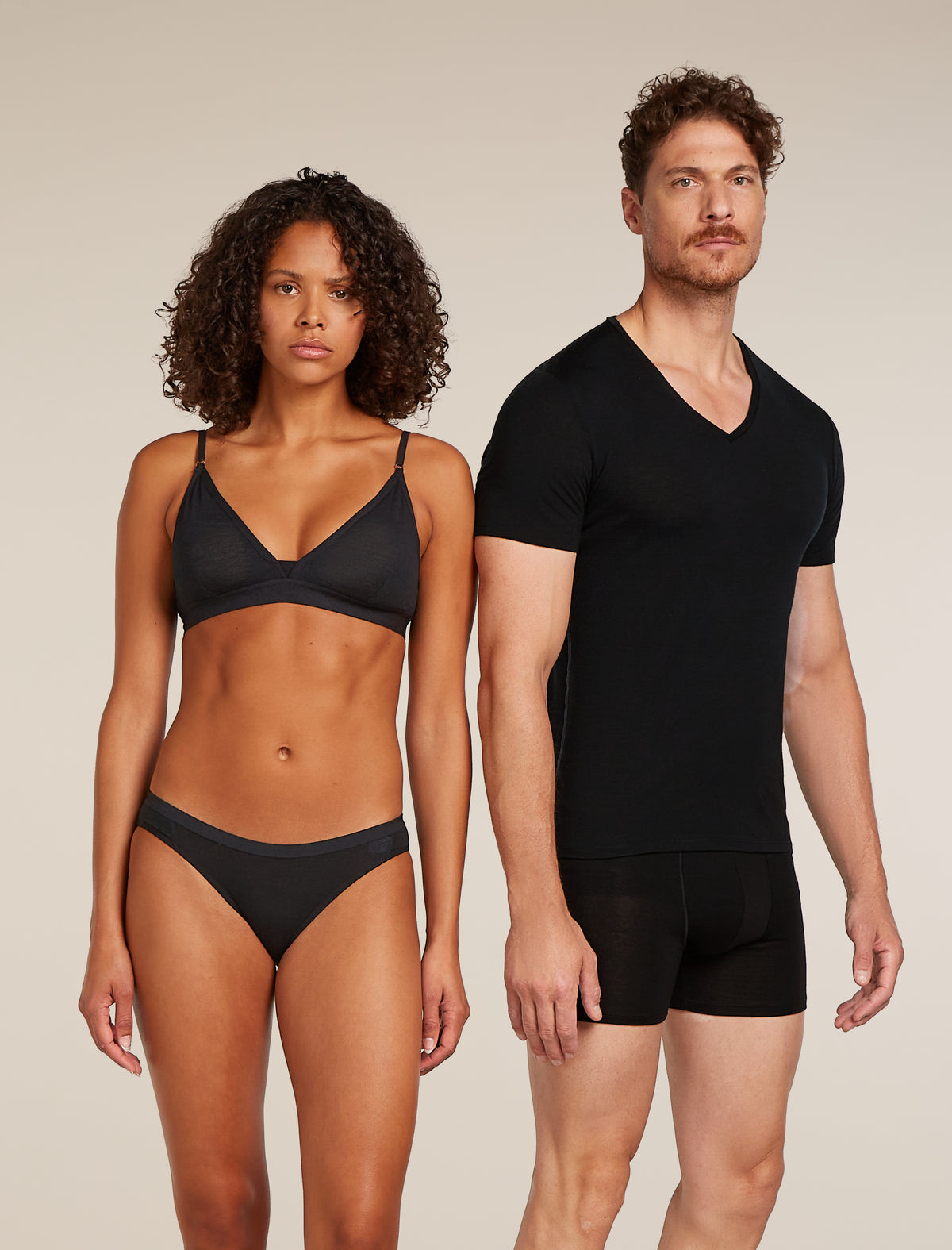 Women's Merino 150 Siren Bra Black - 2