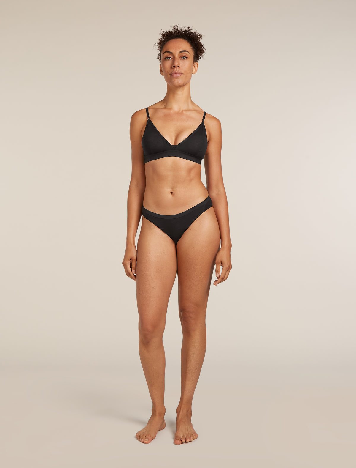 Women's Merino 150 Siren Bra Black - 3