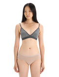Women's Merino 150 Siren Bra Gritstone Heather - 1