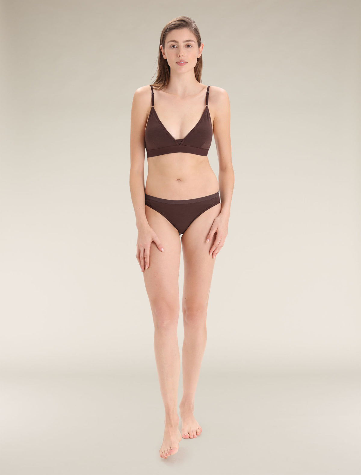 Women's Merino 150 Siren Bra Umber - 3
