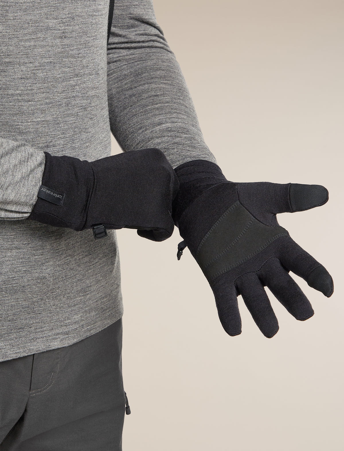 Unisex Merino Blend 360 Sierra Gloves Black - 5