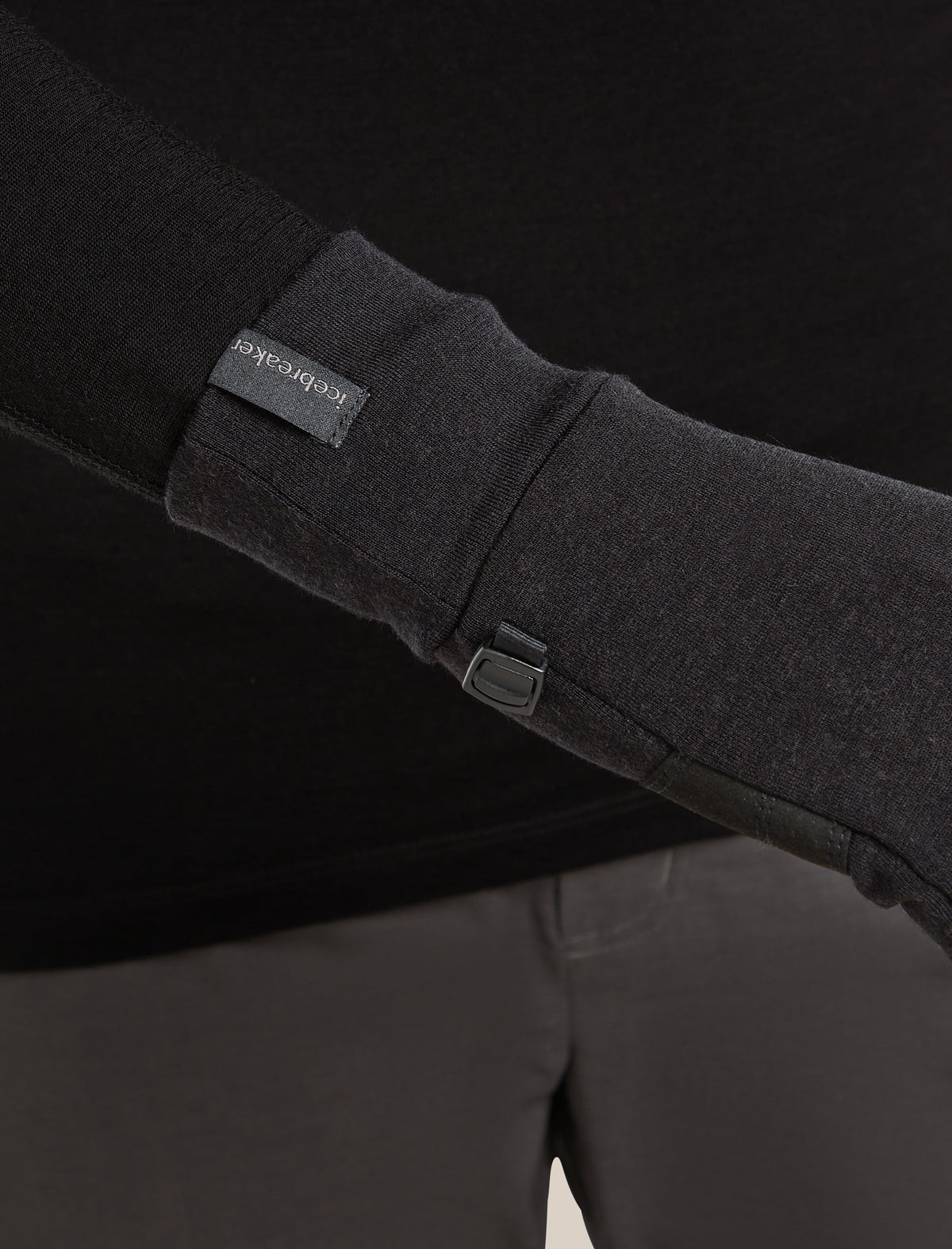 Unisex Merino Blend 360 Sierra Gloves Black - 6