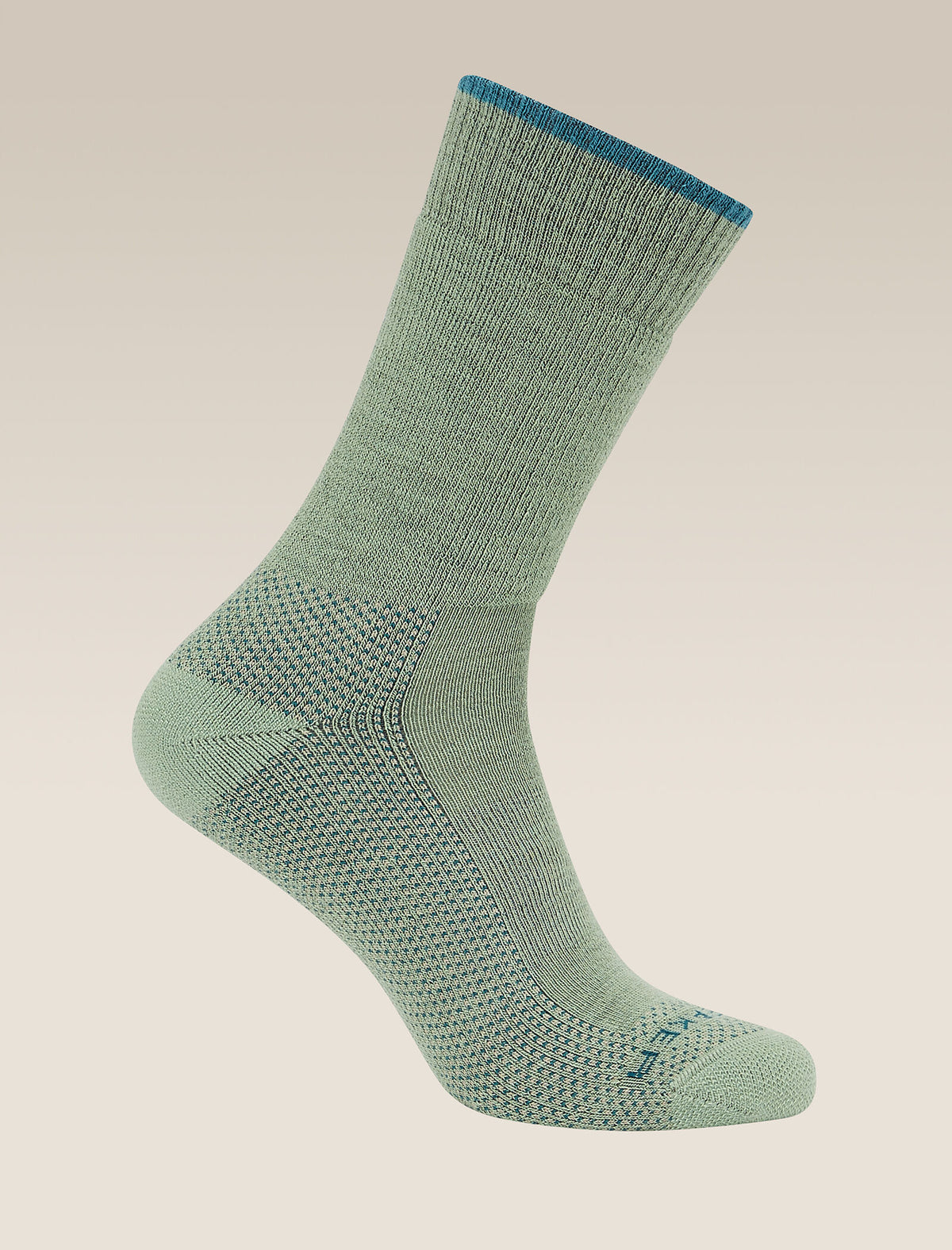 Women's Merino Hike Medium Crew Socks Seaglass/Topaz/Blush - 4