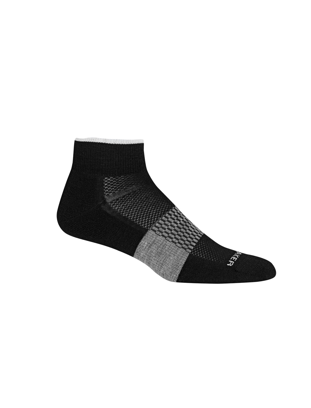 Mini-chaussettes Multisport Light Mini légères en mérinos Men's Black/Snow - 1