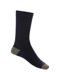 Women's Merino Lifestyle Fine Gauge Crew Socks Midnight Navy/Loden - 7