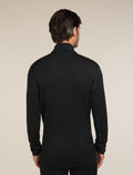 Men's Merino 260 Tech Long Sleeve Half Zip Thermal Top Black - 2