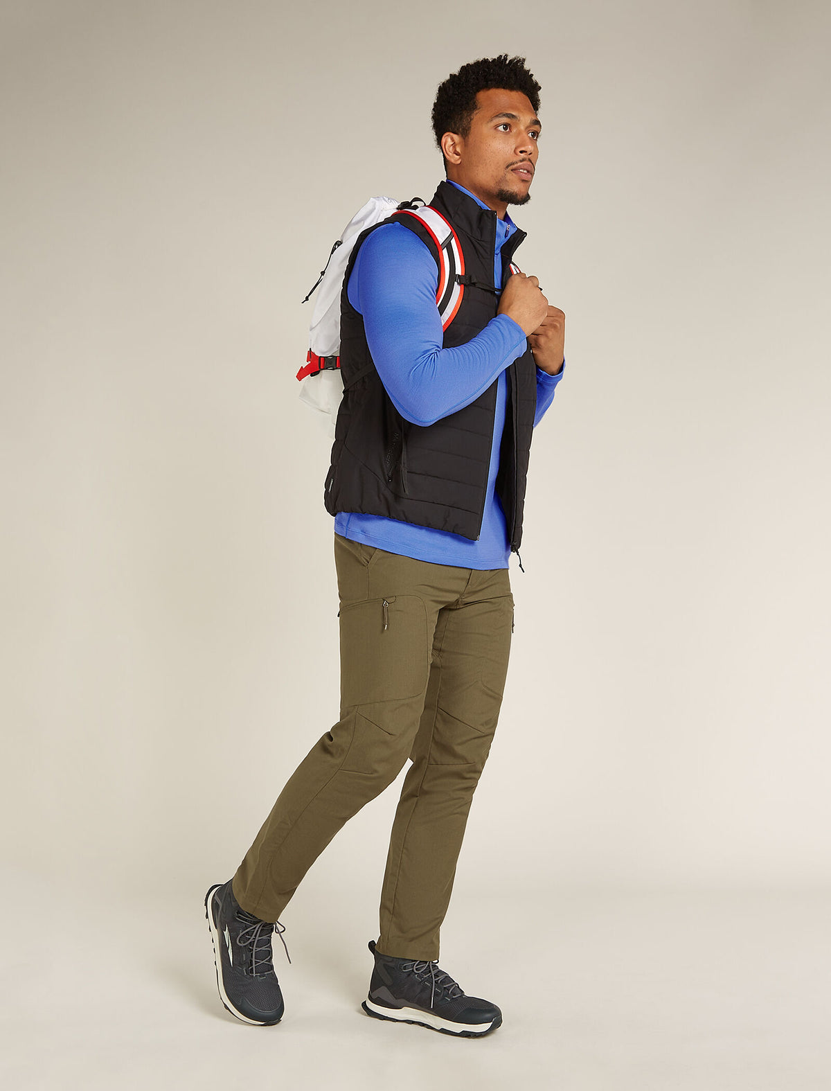 Haut isotherme à manches longues et demi-glissière 260 Tech en mérinos Men's Baja - 4