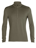 Haut isotherme à manches longues et demi-glissière 260 Tech en mérinos Men's Loden - 1