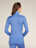 Haut isotherme à manches longues et demi-glissière 200 Oasis en mérinos Femme Baja - 2
