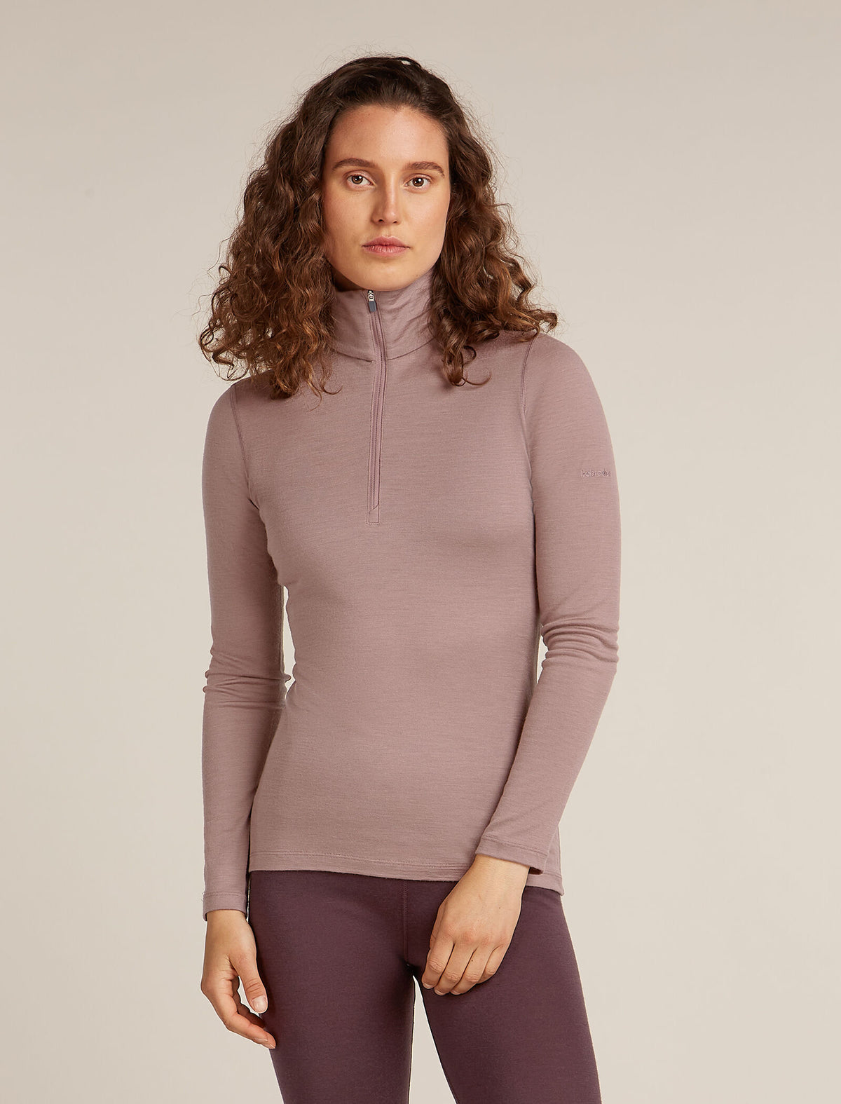 Women's Merino 200 Oasis Long Sleeve Half Zip Thermal Top Summit - 1