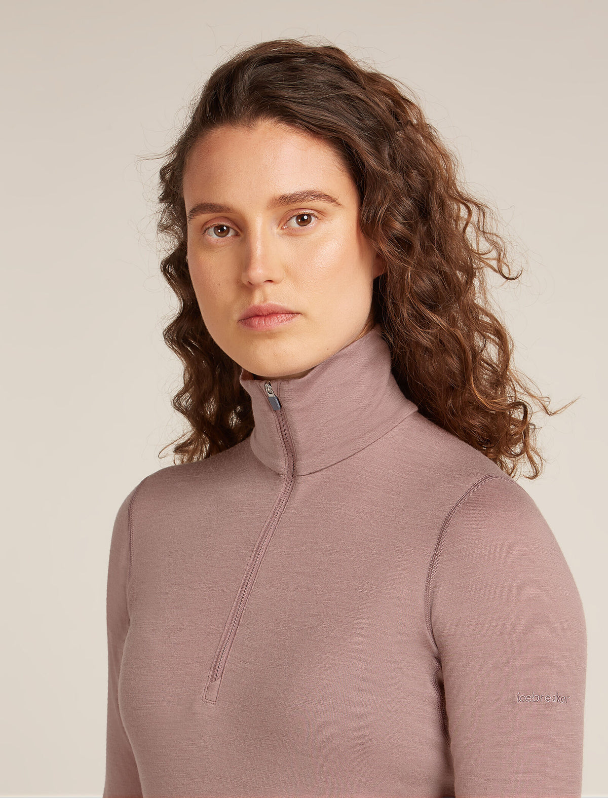 Women's Merino 200 Oasis Long Sleeve Half Zip Thermal Top Summit - 5