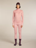 Women's Merino 260 Tech Long Sleeve Half Zip Thermal Top Blush - 7