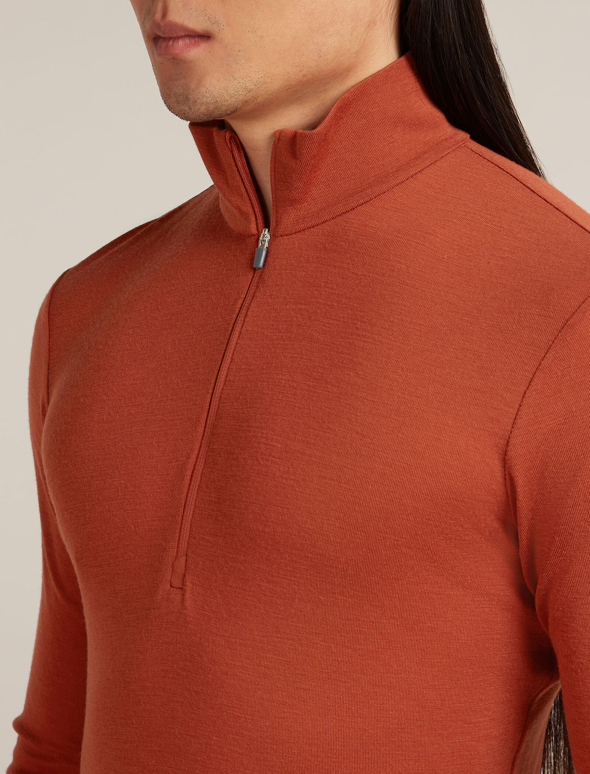 Haut isotherme à manches longues et demi-glissière 175 Everyday en mérinos Men's Jasper - 5